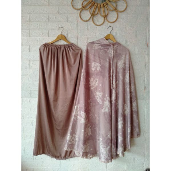 mukena silky armany  travelling premium