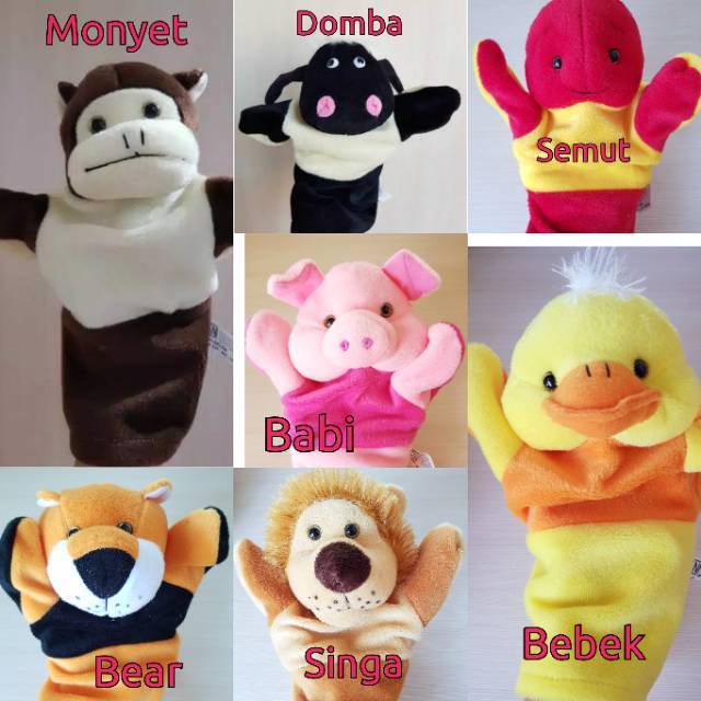 Boneka tangan Import halus