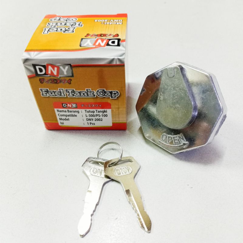 FUEL TANK CAP/TUTUP TANGKI L300/PS 100 MERK DNY 2002