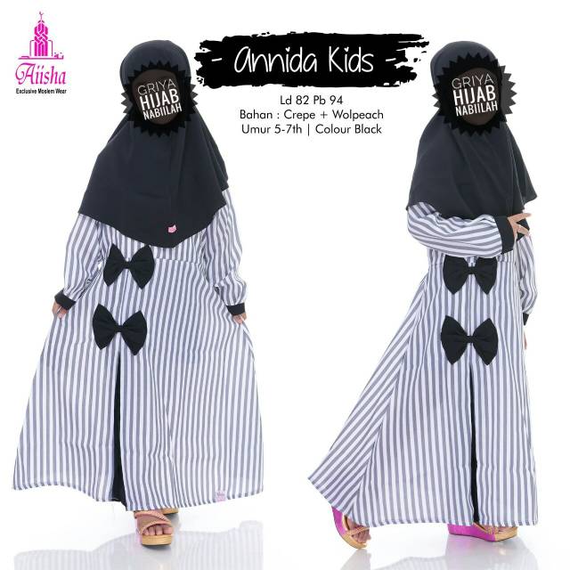 Annida Syari Ori Aiisha Kids