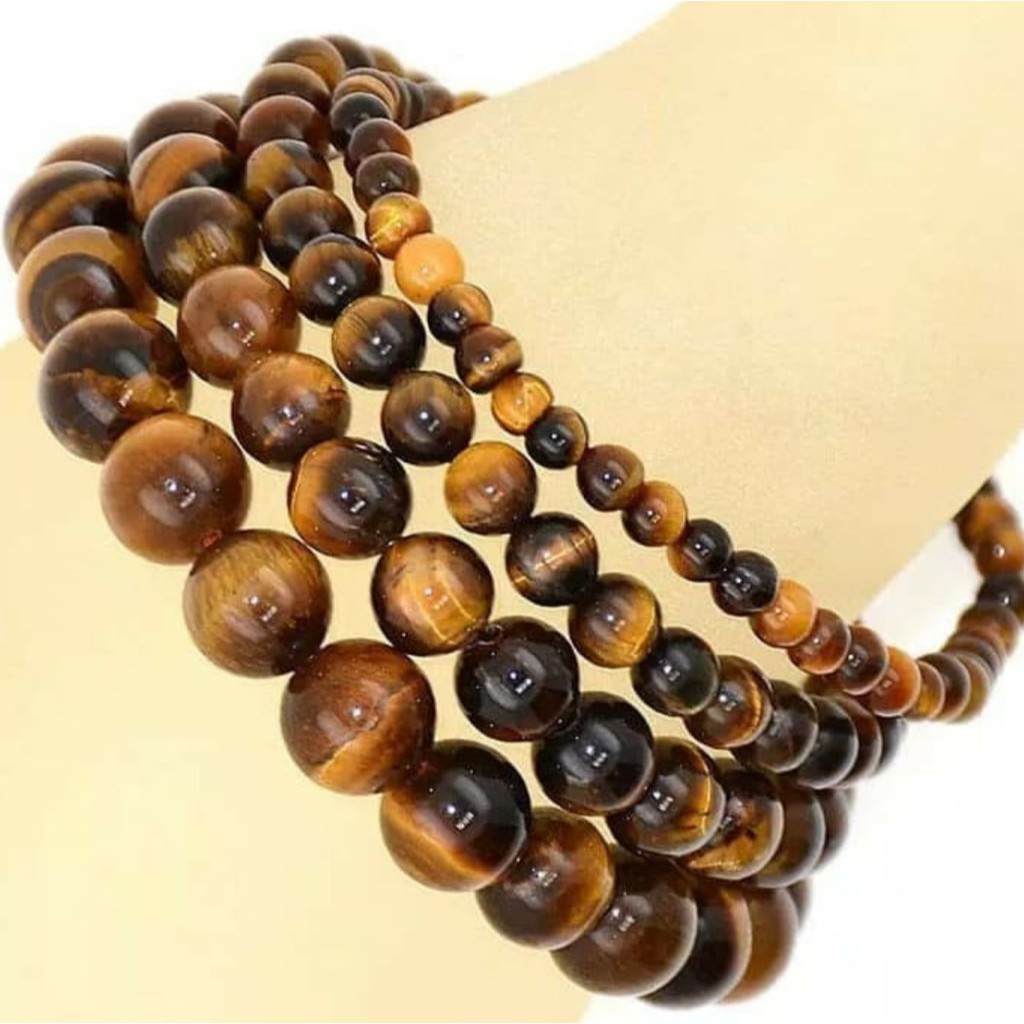 Gelang Batu Tiger Eye Asli / Gelang tiger eye asli / Gelang Biduri Sepah