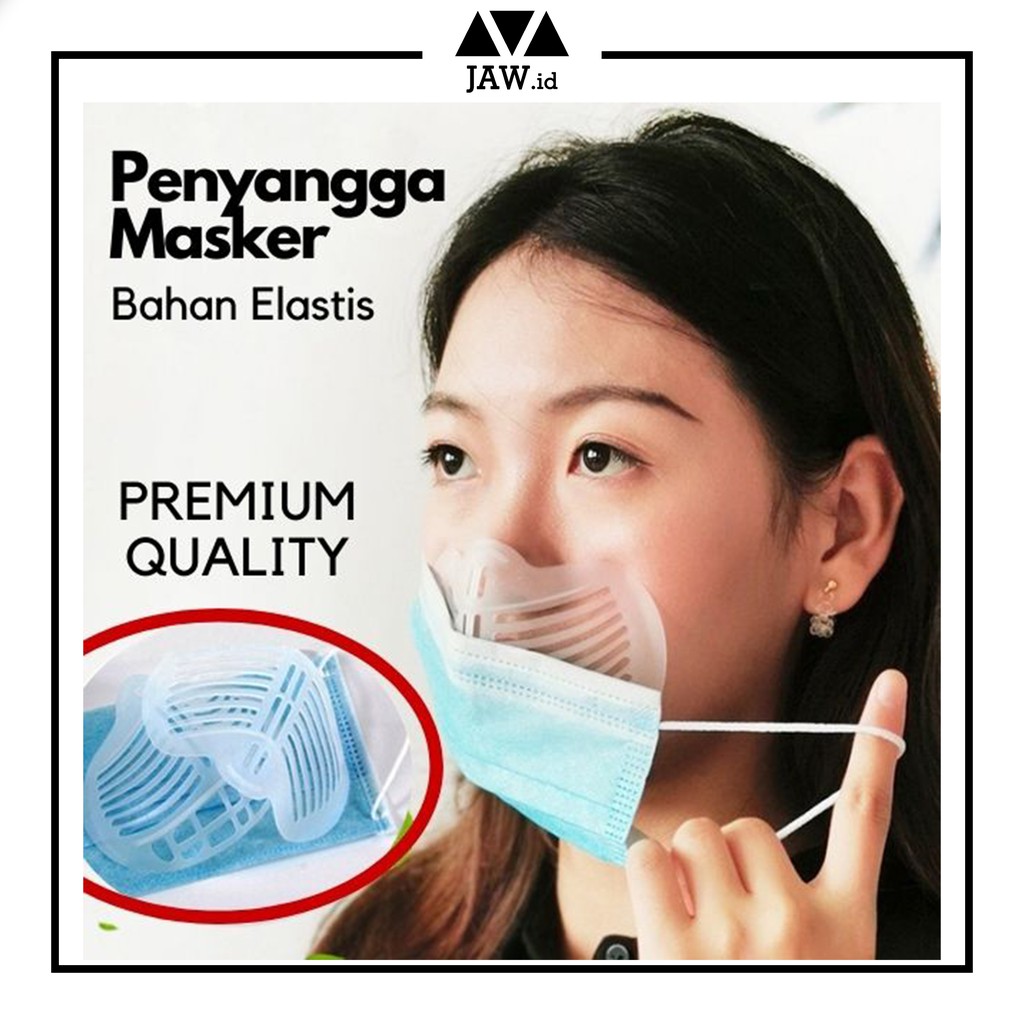 NEW Braket Masker 3D / Penyangga Masker 3 Ply / Bracket Mask Support