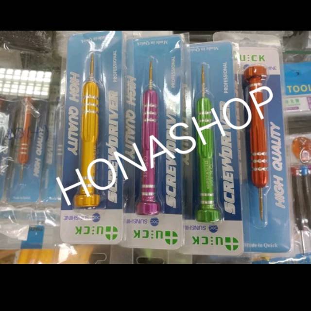 Obeng pembuka pembongkar hp obeng satuan plus Obeng plus