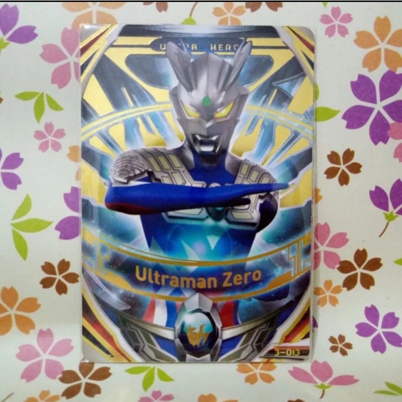 kartu ultraman fusion fight or ultraman zero versi 3 - 013