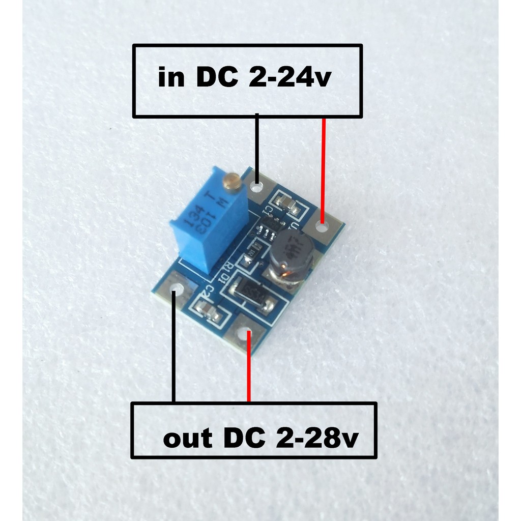 2a SX1308 step up DC-DC modul