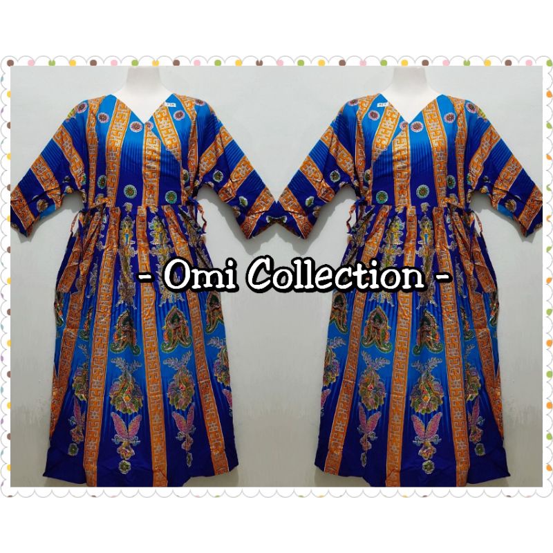 Longdress Slempang Prada Batik Gajah Putih