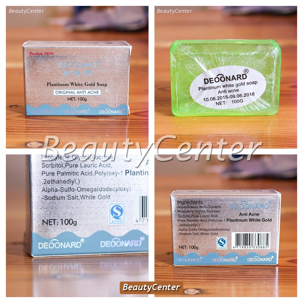 Sabun Deoonard Platinum / Sabun Deoonard Silver