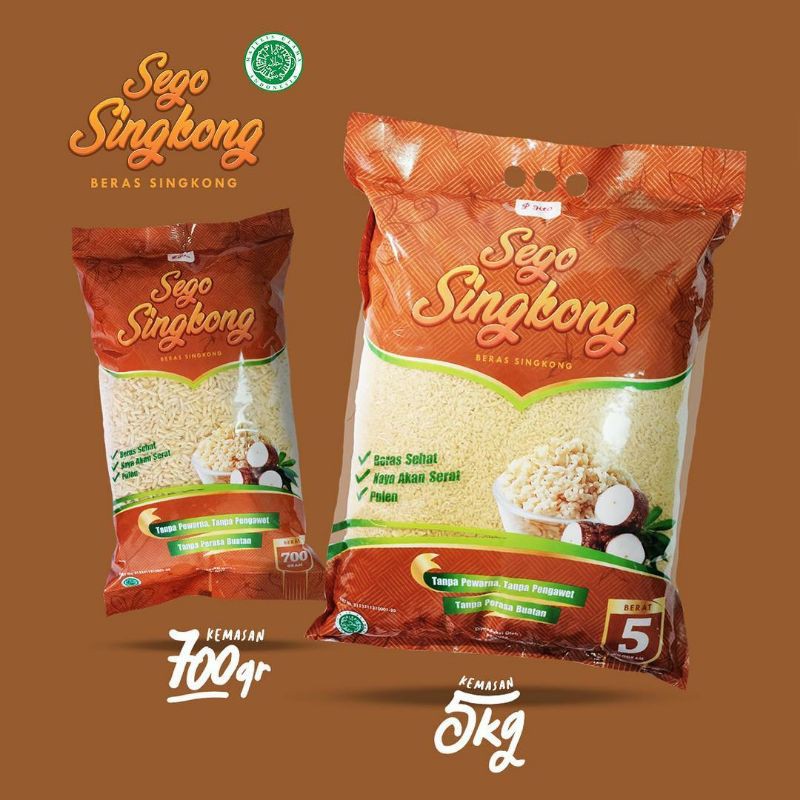 Sego Singkong Beras Diet Penurun Kolesterol 700 Gram