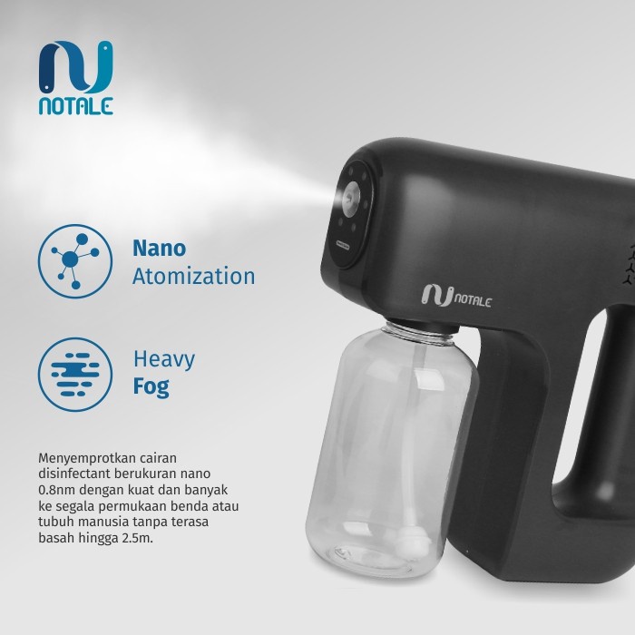 Notale Atomization Disinfectant Nano Spray Desinfection Gun Portable