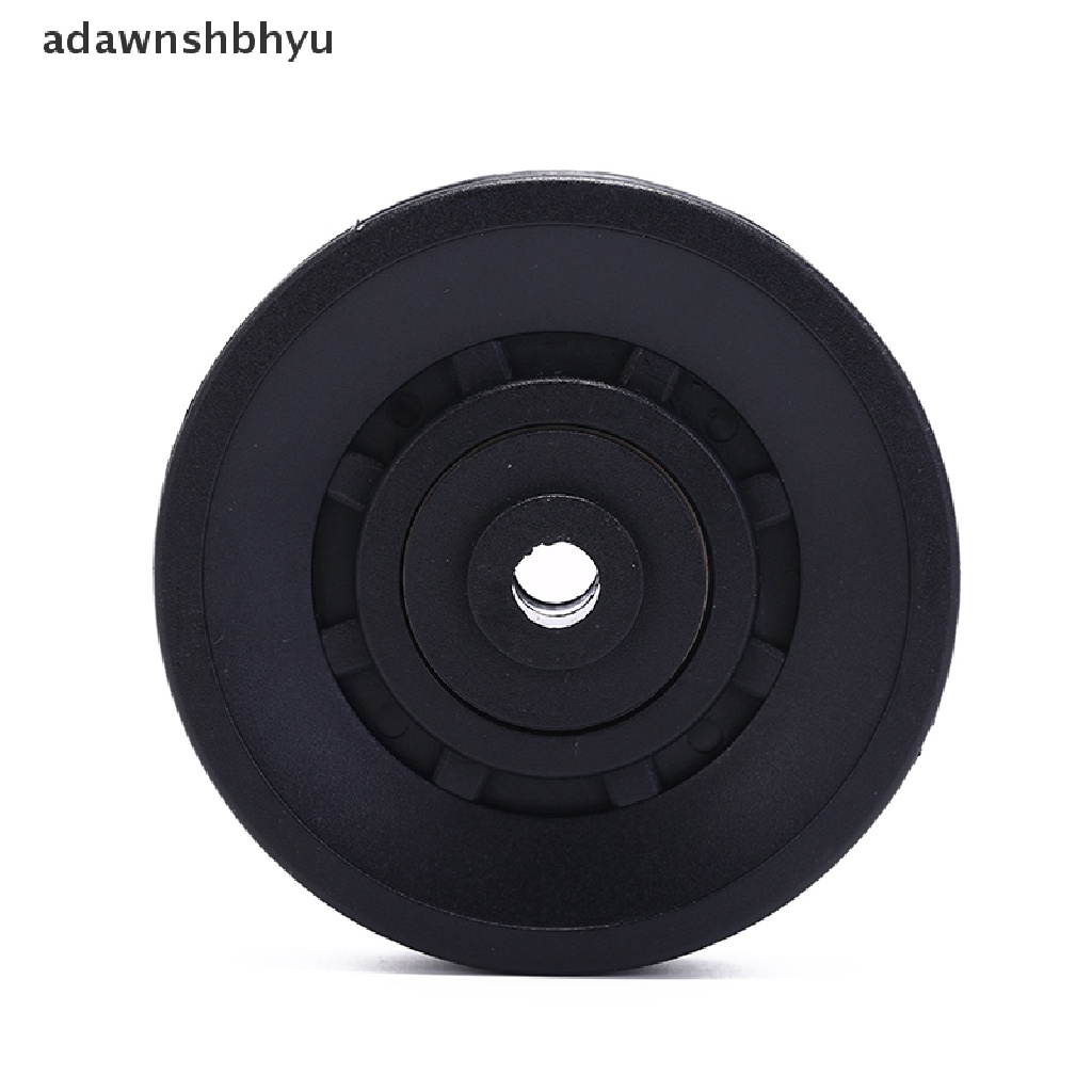 Adawnshbhyu 1pc 90mm Hitam Bantalan Pulley Roda Kabel Peralatan gym Part Wearproof gym kit