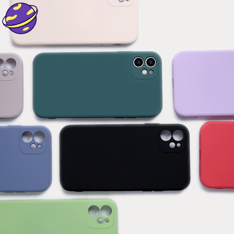 Soft Case Silikon Tpu Polos Simple Cover IPhone 13 12 11 Pro X Xs Max Xr 7 8 Plus