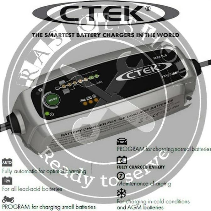Charger Aki / Ctek Mxs 3.8 Eu / Ctek / C Tek