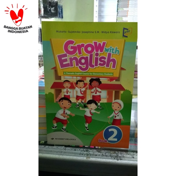 

❤BISA COD❤ BEST SELLER GROW WITH ENGLISH 2 ( K13 ) ERLANGGA