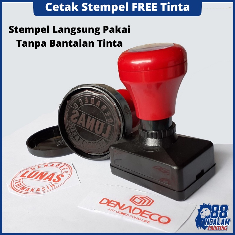 

(COD) CETAK STEMPEL Langsung Pakai TANPA BANTALAN Tinta