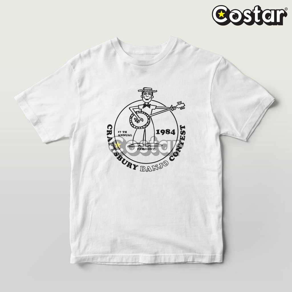 Kaos Dustin Craftsburry Banjo Contest Stranger Things Bahan Combed Premium