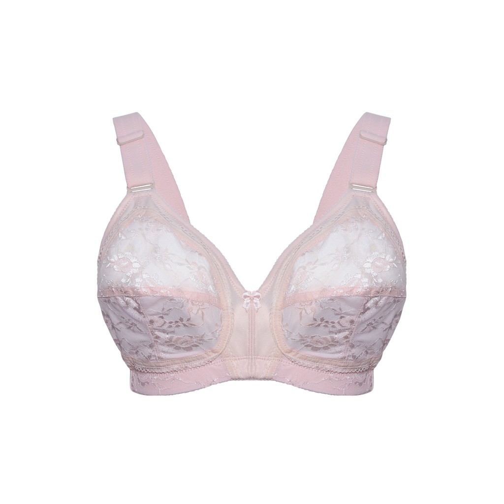 Tulip Smooth Lace Bra Non Wire - Cream | Shopee Indonesia