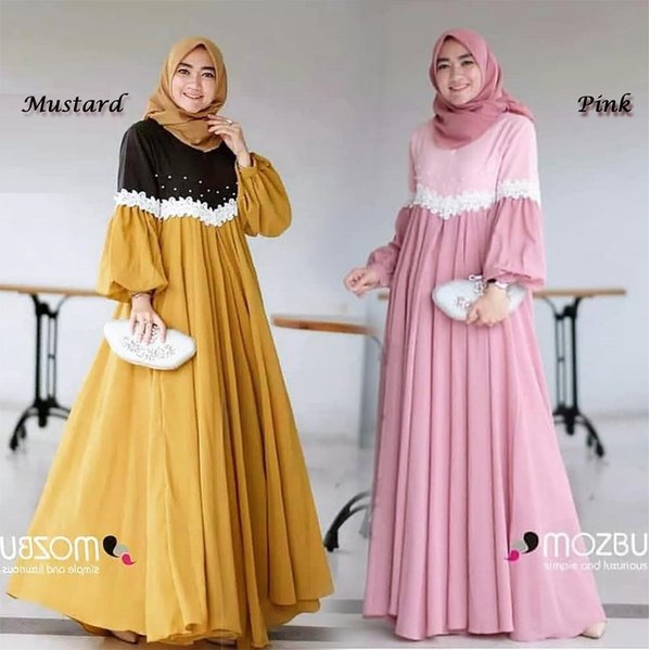 Baju Muslim Gamis Wanita CARISSA DRESS MAXY