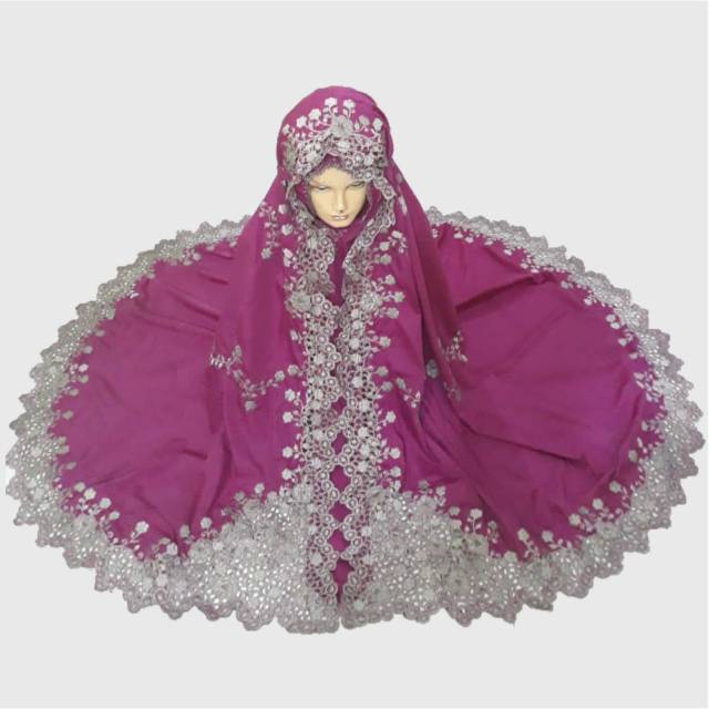 Mukena Maharani Padang Bukittinggi Bordir Langsung Kualitas Premium