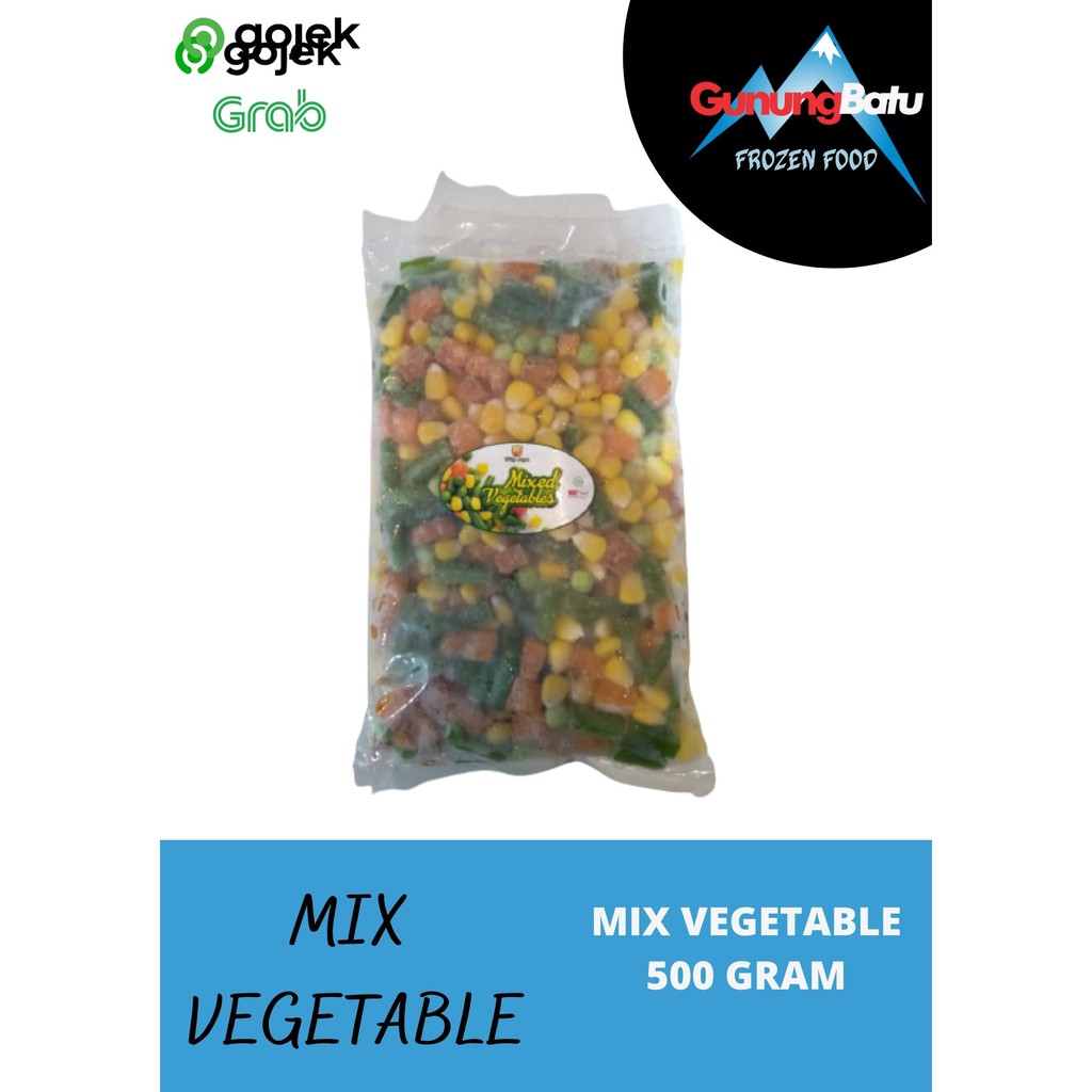 

MIX VEGETABLE 500 GRAM