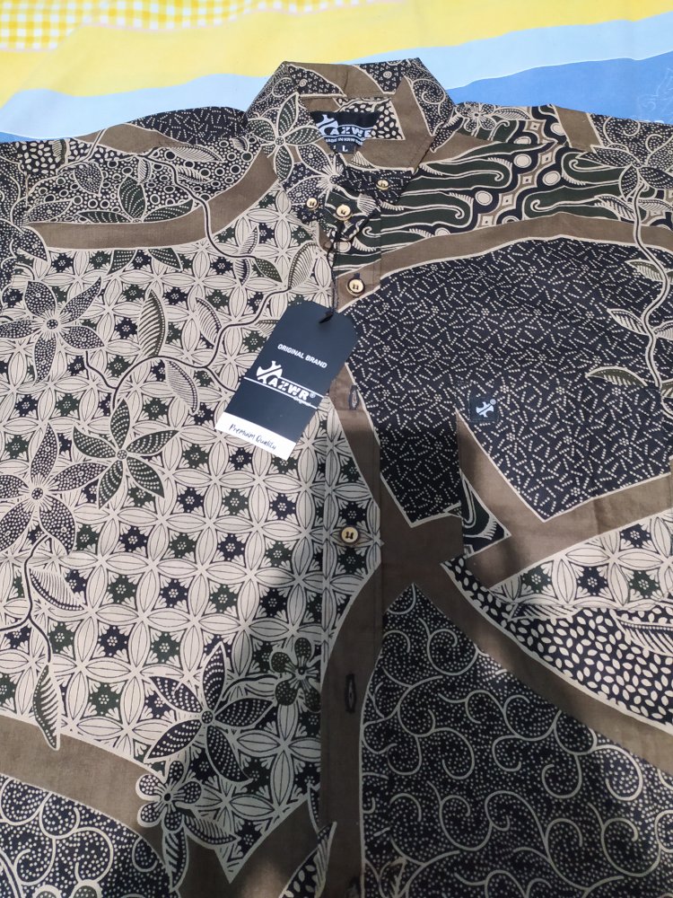 Baju Batik Lengan Panjang Kemeja Batik Premium