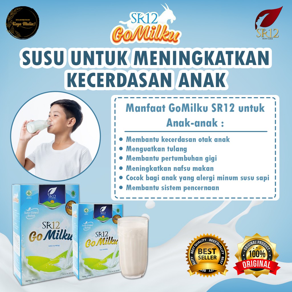 

SUSU UNTUK MENINGKATKAN KECERDASAN OTAK ANAK / SUSU SR12 SUSU KAMBING ETAWA SUSU PENAMBAH IMUN TUBUH