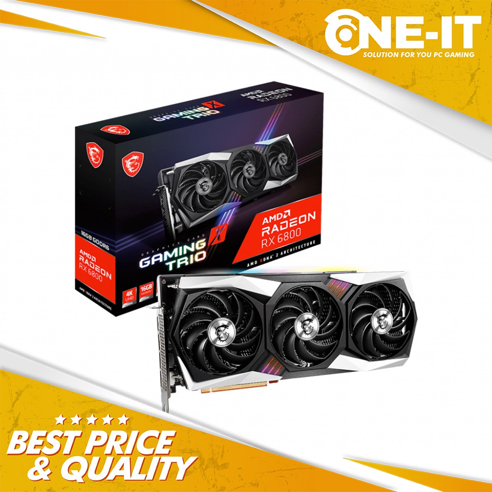 VGA MSI RX 6800 GAMING X TRIO 16G