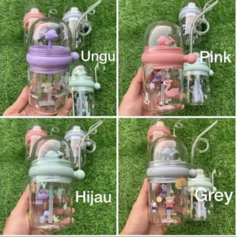 BOTOL MINUM ANAK PAUS AIR MANCUR TEBAL KUAT ANTI BOCOR