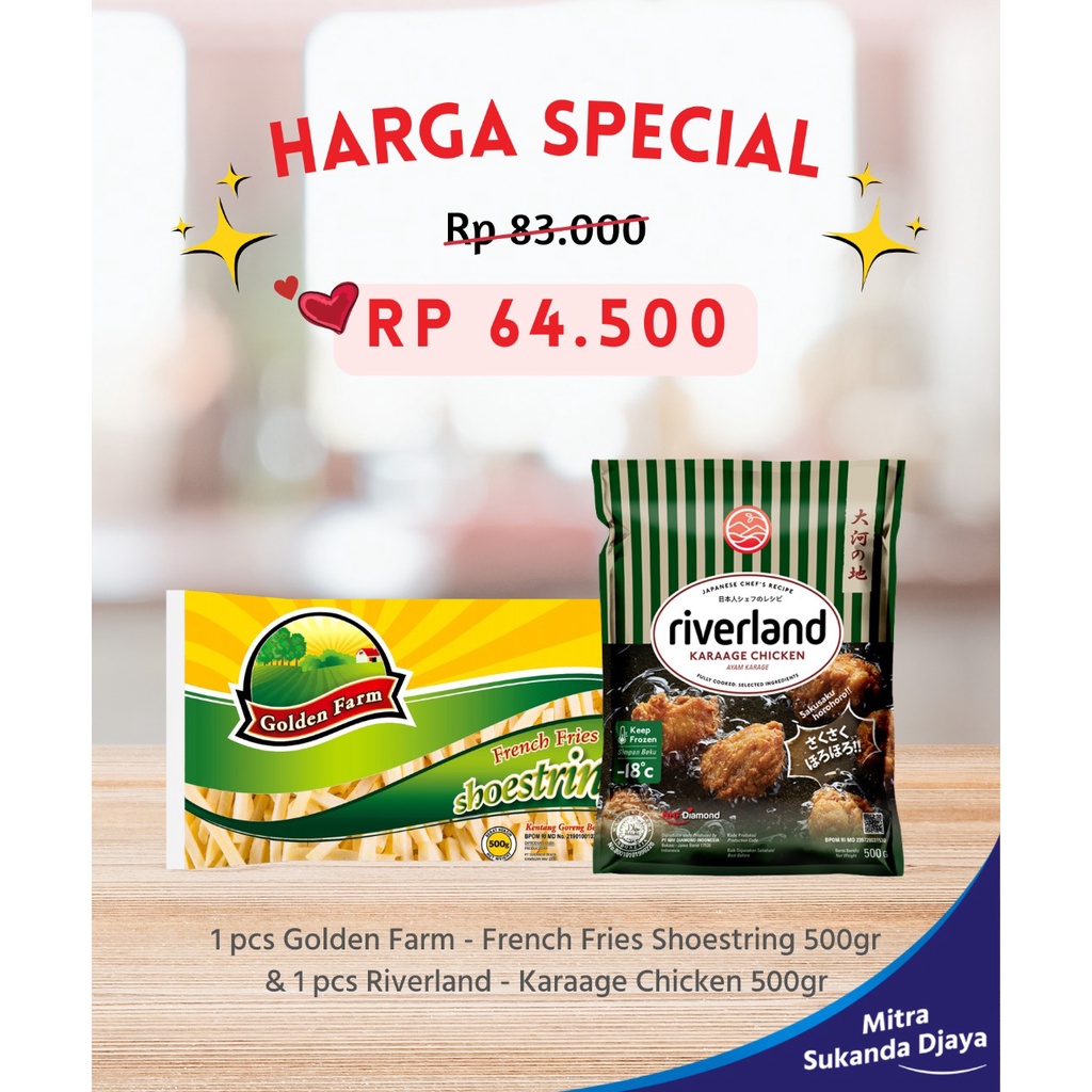 

Goldenfarm Paket Kentang & Karaage by Sukanda Djaya