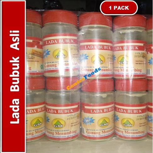 

Lada Bubuk Asli - Gunung Menumbing | 12 BTL [ Harga Per PACK ]