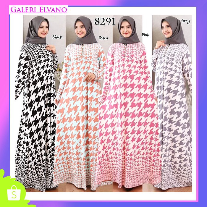 880 Model Baju Gamis Korea Jersey HD Terbaik