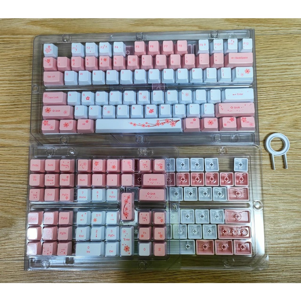 KEYCAPS CHERRY BLOSSOM THEME OEM Profile - PBT Dye Sub