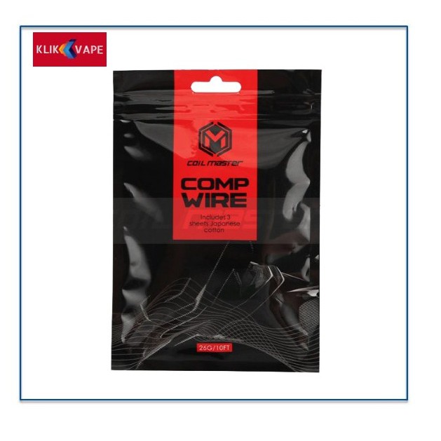 Coil Master COMP Wire 26GA 10ft [3.04 Meter] [Authentic]