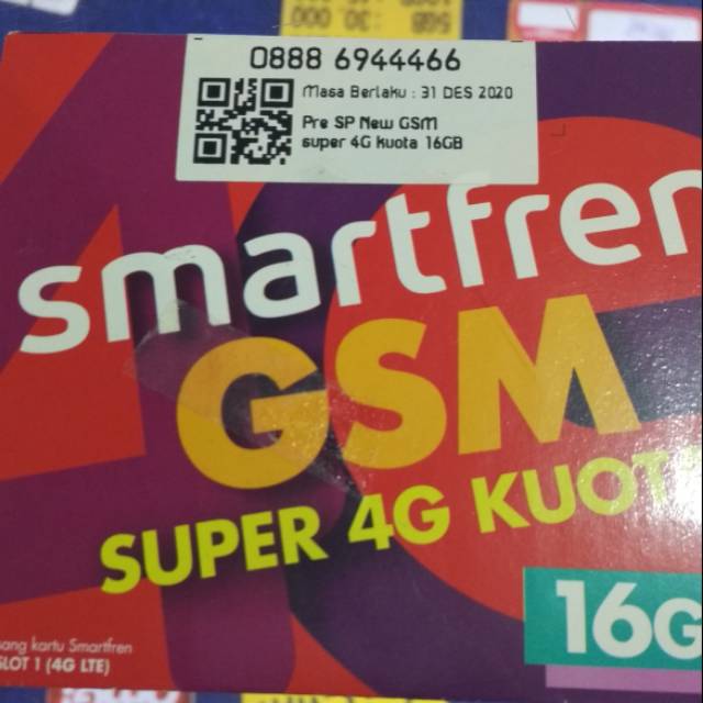 Nomor cantik SMARTFREN 11 digit 0888-69-44466