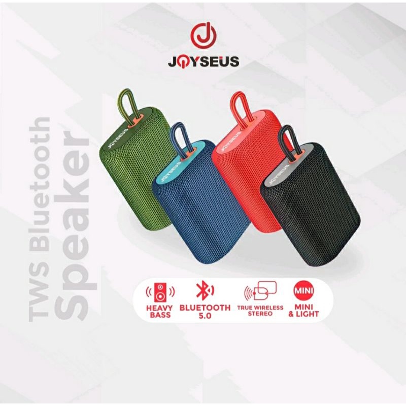 Speaker Bluetooth Joyseus JS05 TWS Hi-Fi Sound Portable Audio Wireless Super Bass Mini Stereo SP03