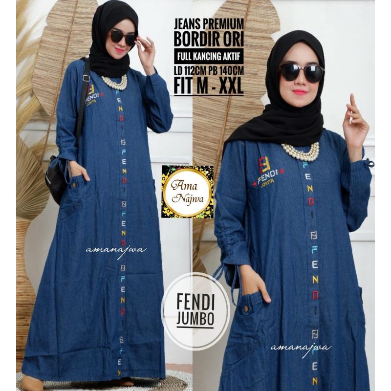 Fendi Jumbo Dress by Amma Najwa