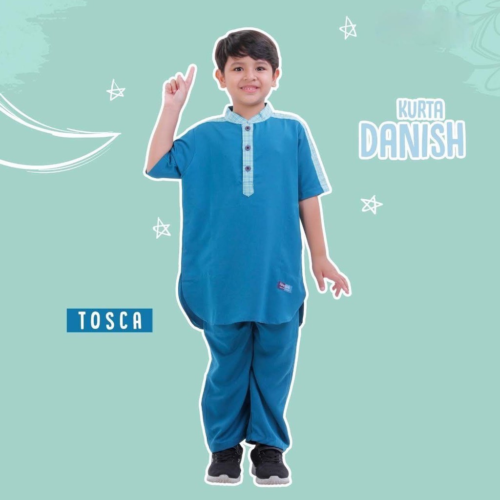 KURTA ANAK SETELAN CELANA DANISH