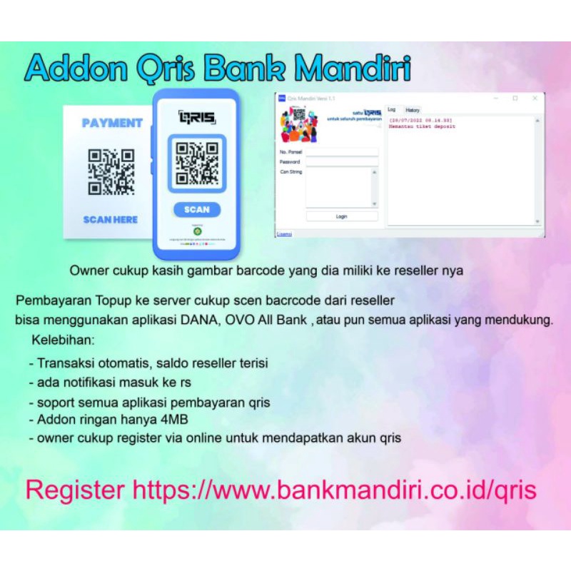 Addon qris mandiri