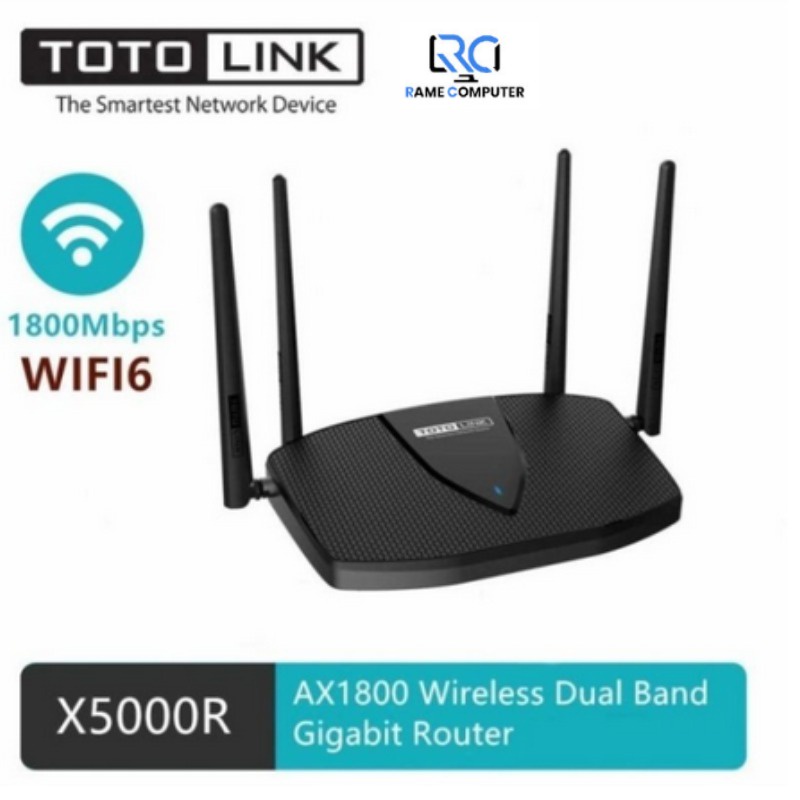 TOTOLINK X5000R Wifi 6 Wireless Router X