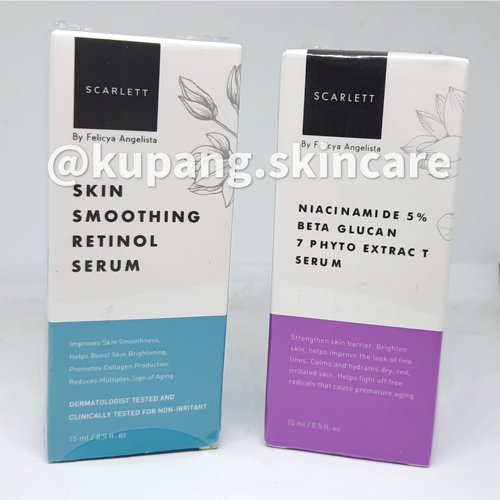 Serum Scarlett Retinol & Serum Niacinamide