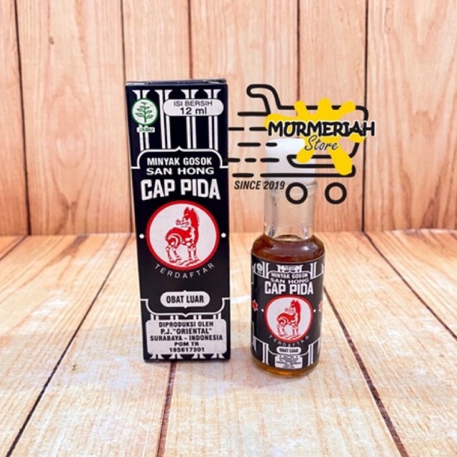 Minyak Gosok San Hong 12 ml / Minyak San Hong Cap Pida