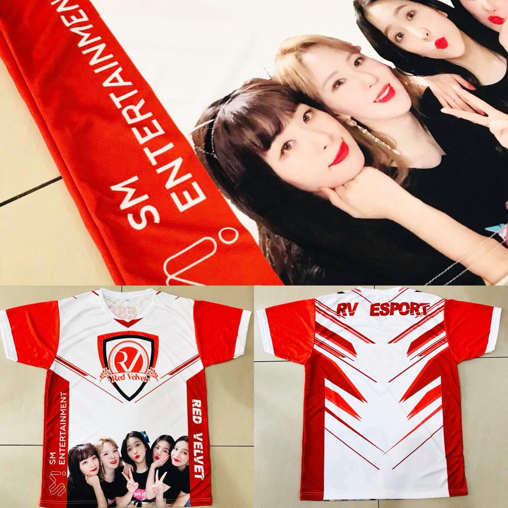 Jersey Kpop Red Velvet Esport JYP Entertainment