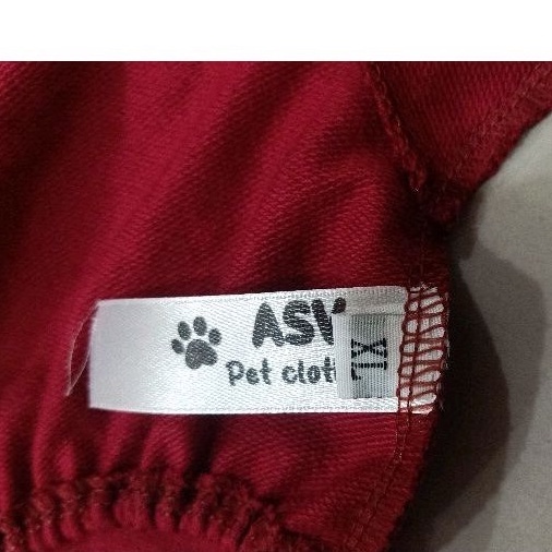 baju kucing baju anjing special edition HUT RI 77