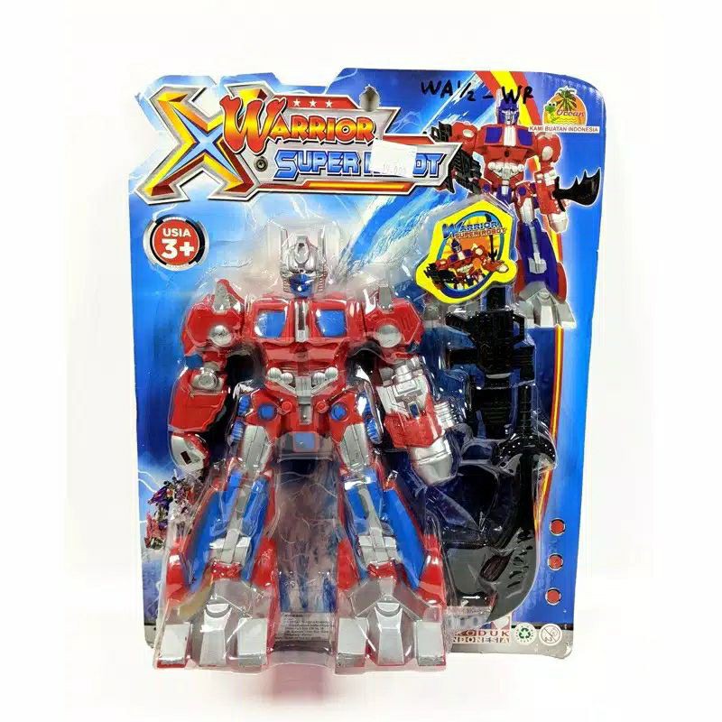 mainan robot optimus prime