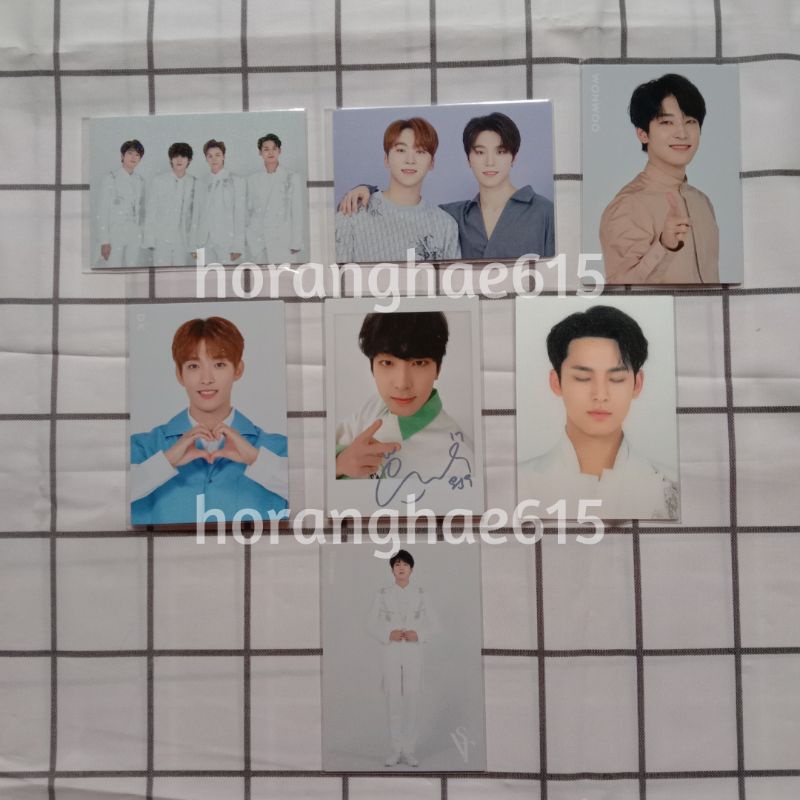 TC TRADING CARD TOKYO DOME SEVENTEEN WONWOO MINGYU DK IDEAL CUT SEUNGKWAN DINO HHU