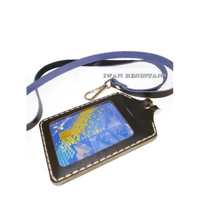 

ID Card Holder Kulit Asli ,Name Tag holder Kulit Asli