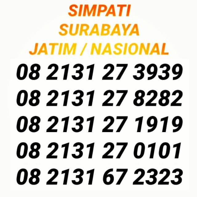 NO CANTIK SIMPATI NOMOR KARTU PERDANA SIMPATI CANTIK 7878 7979 2020 5050 9090 SIMPATI SURABAYA JATIM