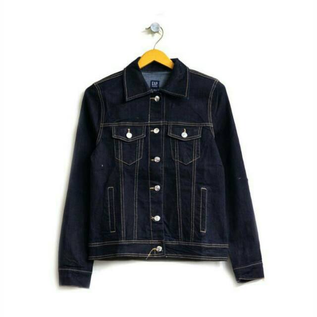 GAP oversize Jaket jeans dark blue