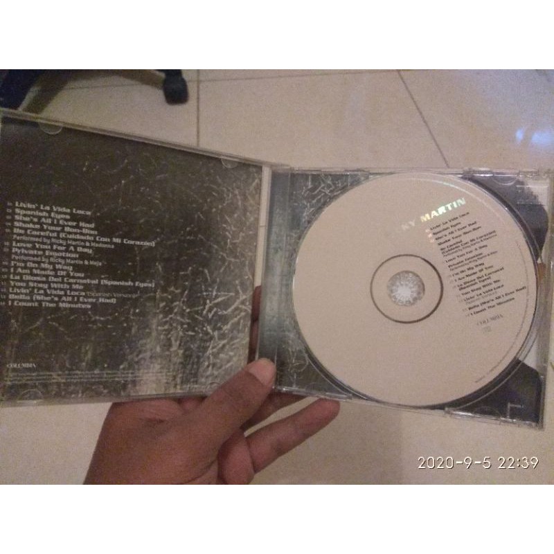 CD album Ricky Martin mulus