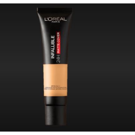 ☘️Yuri Kosmetik☘️ Loreal Paris Infallible 24H Matte Cover Foundation - 35ml