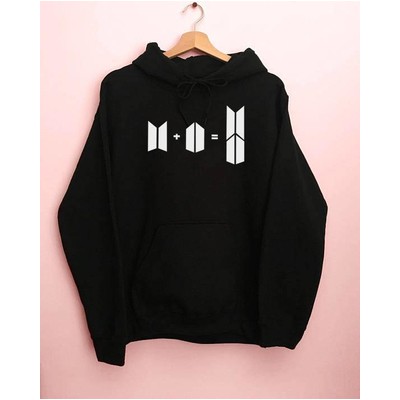 JACKET HOODIE BTS ARMY NEW LOGO